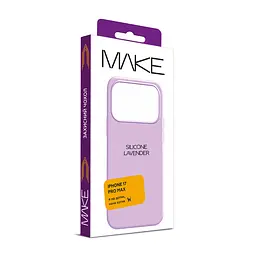 Чохол MAKE Apple iPhone 17 Pro Max Silicone Lavender - мініатюра 2