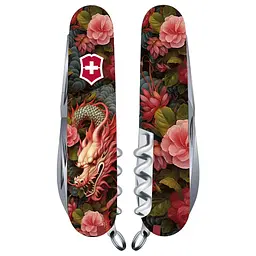 Ніж Victorinox Spartan Zodiac 91мм 12функ Китайський зелений дракон