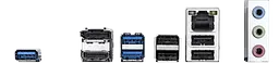Материнська плата Gigabyte B760M H V2 Socket 1700 - мініатюра 3