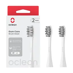 Насадка для зубної щітки Oclean Brush Head Gum Care 2-pack White (6970810554212)