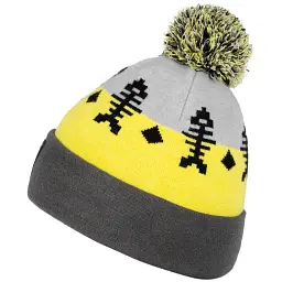 Шапка Select Skeleton 58 Gray/yellow - мініатюра 2