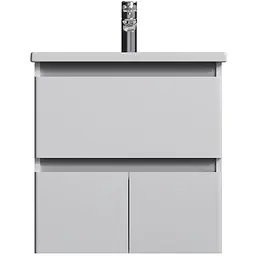 Тумба підвісна AM.PM X - Joy 55 см з умивальником M85-FHX0553-WC0553WG38