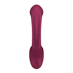 Вагінально-кліторальний вібратор Satisfyer G for Goddess 2 Wine Red, 2 мотори