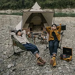 Крісло-качалка складане Naturehike NH21JJ004, темно-зелене - мініатюра 3