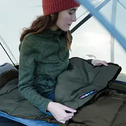 Спальник з капюшоном Naturehike CNK2300SD014 MJ600 Січ, зелений - мініатюра 5