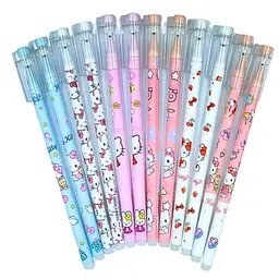 Ручка гелева пиши-стирай синя 0,5 мм, мікс Hello Kitty 2006 757369 Josef Otten