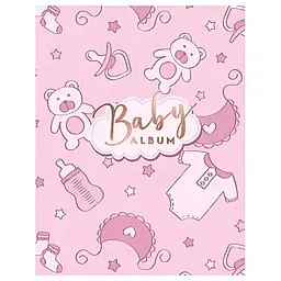 Фотоальбом UFO Baby Girl 200 фото 10x15 см (PP-46200 Baby Girl)