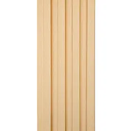 Рейка декоративна Wall Sticker WPC для стін 3000х160х23 мм Світле дерево SW-00002572- - мініатюра 5