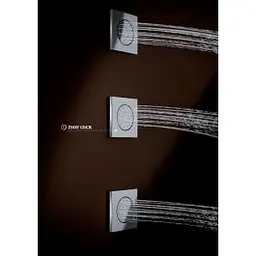 Бічний душ Paffoni 12,4x12,4 см chrome ZSOF121CR, Хром - мініатюра 2