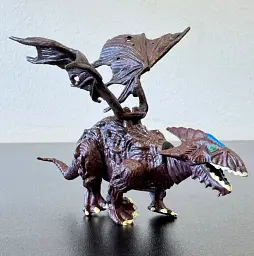 Фігурка дракона Dino Toys, червоний, в індивідуальній коробці - мініатюра 4
