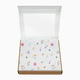 Пелюшка муслінова Cosas Flowers 80х100 см (MuslinDiapers_FlowersMothColor) - мініатюра 2