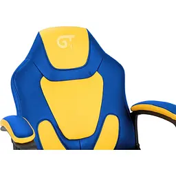 Геймерське дитяче крісло GT Racer синє з жовтим (X-1414 Blue/Yellow) - мініатюра 5