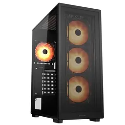 Корпус Cougar MX220 RGB Black (MX220 RGB Black) Без БП