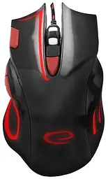 Миша Esperanza MX401 Hawk USB Black-Red (EGM401KR)