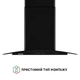 Витяжка декоративна зі склом PERFELLI GRASSI 6HMB NERO - мініатюра 2