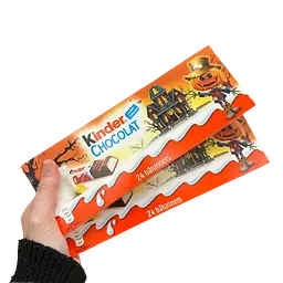 Шоколадные батончики Kinder Halloween Chocolate с молочной начинкой 150г - миниатюра 5