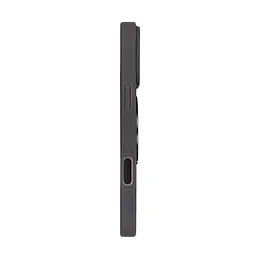 Противоударный чехол-панель для Apple iPhone 17 Pro Max, Unit Stand2, черный, силикон + поликарбонат, защита всего корпуса, с подставкой, поддержка магнитных держателей и беспроводной зарядки (MagSafe), ArmorStandart (ARM86337) - мініатюра 3