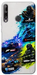TPU чохол Demsky Full Throttle для Huawei P40 Lite E / Y7p (2020)