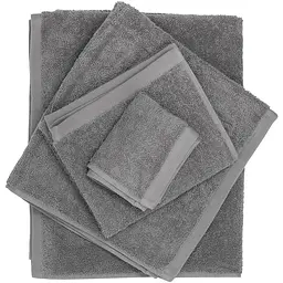 Рушник МВМ My Home Дотик 50x90 см сірий (BT-13 M GRAY) - мініатюра 8