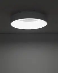 Світильник стельовий Nowodvorski 11203 Nikki Round LED 1x32W 4000K 2800Lm IP20 білий - мініатюра 2