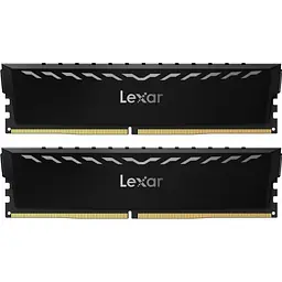 Модуль пам'яті Lexar DDR4 16GB (2x8) Thor Black 3600MHz (LD4U08G36C18LG-RGD)