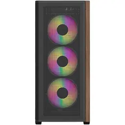 Корпус AeroCool D501A-G-BK-v2 Black (ACCM-DS01043.11) [146669] - мініатюра 3