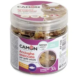 Ласощі для котів Camon, Анчоуси сушені, 30г