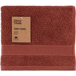 Рушник махровий Ardesto SuperSoft 50х90 см 100% бавовна теракотовий (ART2250RT) 