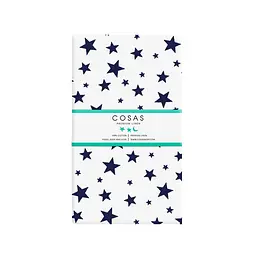 Набір простирадло полуторне 155х240 DARK BLUE / STARS COSAS (4822052057032) - мініатюра 2