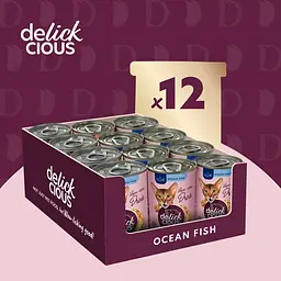 Напій для котів Delickcious з океанічною рибою 140 г - мініатюра 5
