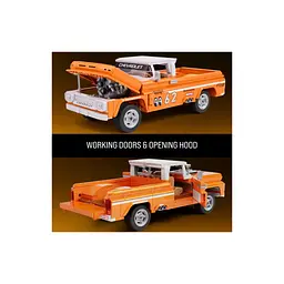 Конструктор Mattel Brick Shop Hot Wheels Elite Chevy 858 деталей (JFT20) - мініатюра 5