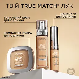 Тональний крем для обличчя з гіалуроновою кислотою L’Oréal Paris True Match тон 2R/C 30 мл - мініатюра 7