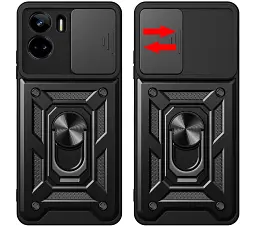 Панель BeCover Military для Honor 90 Lite Black (710999) - мініатюра 2