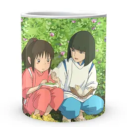 Кухоль GeekLand Spirited Away Віднесені привидами Чіхіро Хаку SPA 02.01 330 мл білий - мініатюра 2