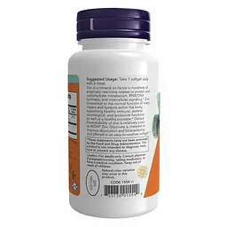 Вітаміни Zinc Glycinate 30mg - 120 sgels - мініатюра 3