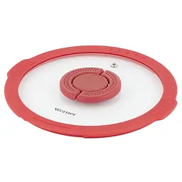 Крышка стеклянная Gipfel Werner Imola GP-50219 24 см красная