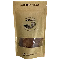 М'ясні чипси Свинина теріякі Jerkins
