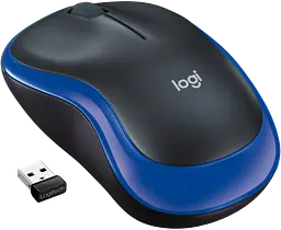 Миша бездротова Logitech M185 Blue (910-002239) - мініатюра 1