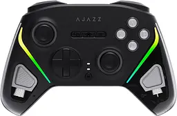 Бездротовий геймпад Ajazz GP100S RGB із зарядною станцією чорний (GP100S-B) - мініатюра 4