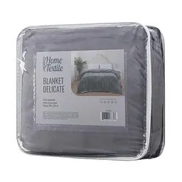 Покривало Ardesto Delicate 200х220см, 100% поліестер, сірий світлий pbe0050416 - мініатюра 2