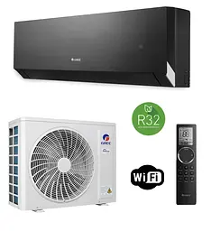 Кондиціонер Gree Clivia GWH09AUCXB-K6DNA1A Black