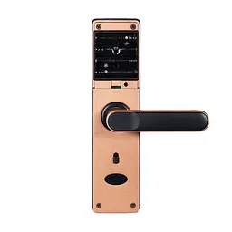 Замок біометричний автономний Trinix TRL-5402BTF Bronze з Bluetooth, зчитувачем відбитків пальців і карт Mifare (65-00072) - мініатюра 3