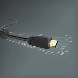 Кабель Digitus HAMA HDMI 4K Ethernet Gold 10 m Black - мініатюра 2