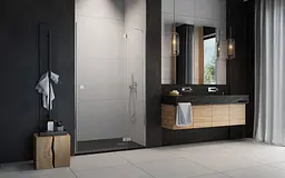 Душові двері Radaway Essenza New DWJ 110x200 скло прозоре ліве (1385015-01-01L) - мініатюра 2