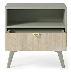 Тумба приліжкова Perfect Home Форест / Forest S54 з 1 шухлядою Евкаліпт/ялиця сканді (PFH-091473) - мініатюра 2