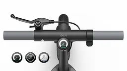 Електросамокат OKAI ES10-NEON Lite Black 9", 300(600)W, 7.8Ah, 30km, 25km\h, 20%, NFC, App,15kg (ES10-B) - мініатюра 7