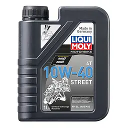 Олива для 4-тактних двигунів - Motorbike 4T 10W-40 Street 1л. (1521)