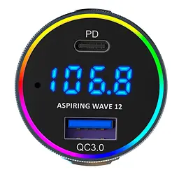 FM-трансмітер Aspiring Wave 12, 48W - мініатюра 4