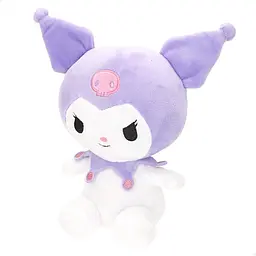 М’яка іграшка Куромі Sanrio COLORBABY Kuromi висота 25 см фіолетова (SKU-458) - мініатюра 2