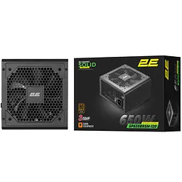 Блок живлення 2E Gaming Solid Power (650W), >85%, 80+ Bronze, 120мм, 1xMB 24pin(20+4), 2xCPU 8pin(4+4), 3xMolex, 6xSATA, 4xPCIe 8pin(6+2), Semi Modular - мініатюра 6
